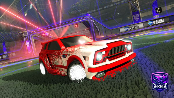 A Rocket League car design from Zero4343