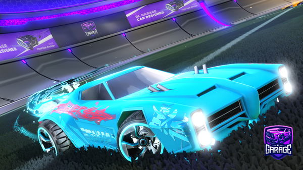 A Rocket League car design from Sparkzy12645