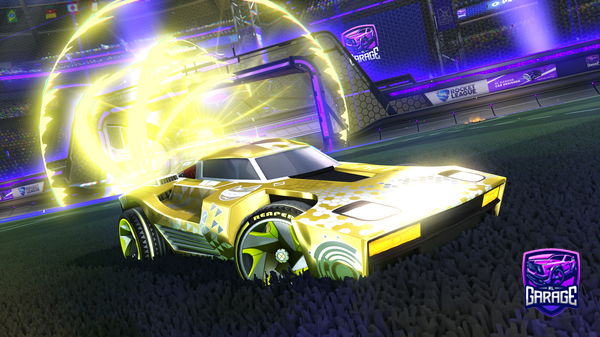 A Rocket League car design from Chuckyuyu