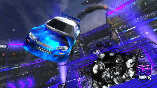 A Rocket League car design from Vxnixx_