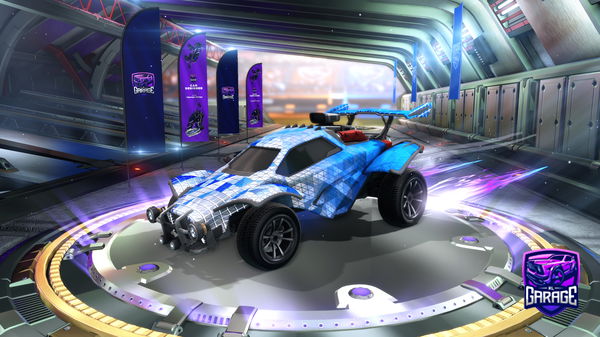 A Rocket League car design from usedzombas