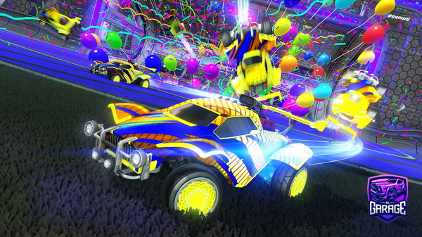 A Rocket League car design from ThaPinheadLarry