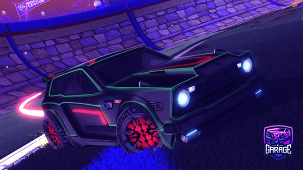 A Rocket League car design from Shooteo2313