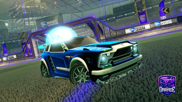 A Rocket League car design from Yagorivas07