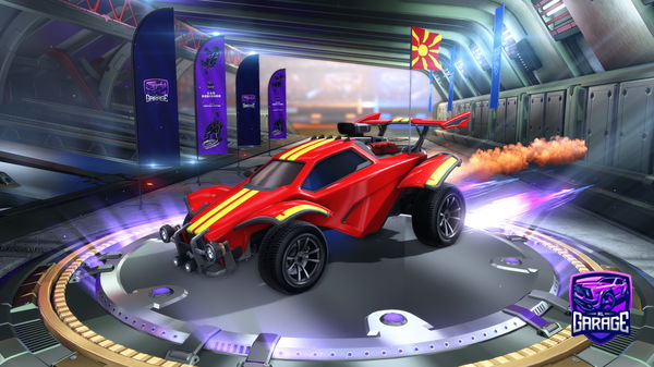 A Rocket League car design from koldfreg