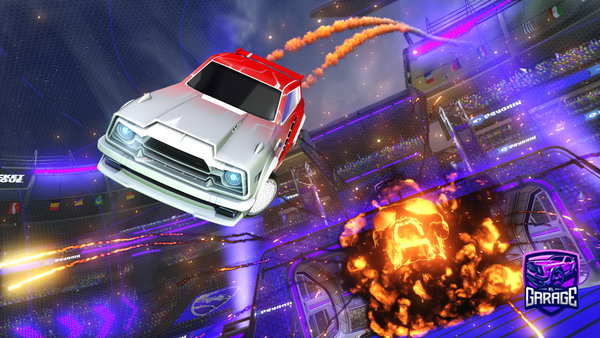 A Rocket League car design from Catninja101