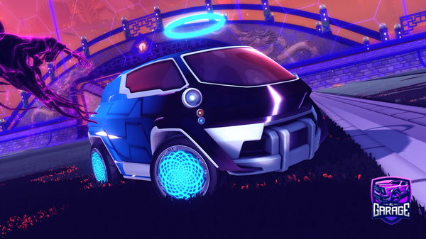 A Rocket League car design from moistj