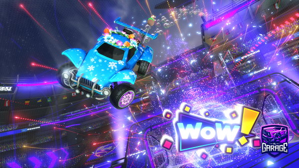 A Rocket League car design from Ismailo69420