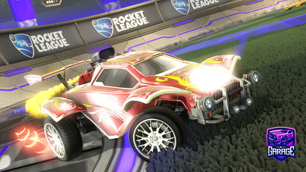 A Rocket League car design from Thatright