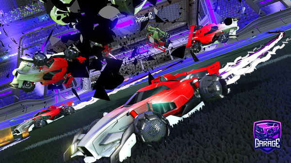 A Rocket League car design from munchy