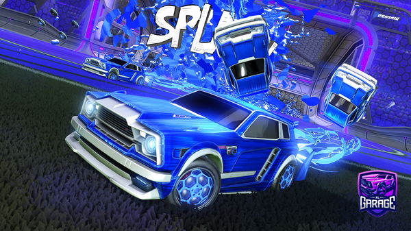 A Rocket League car design from squeak1234