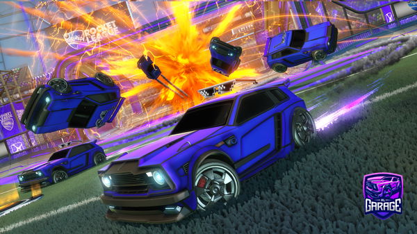 A Rocket League car design from neshs