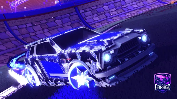 A Rocket League car design from -Goose-