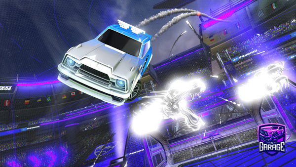 A Rocket League car design from fourduck