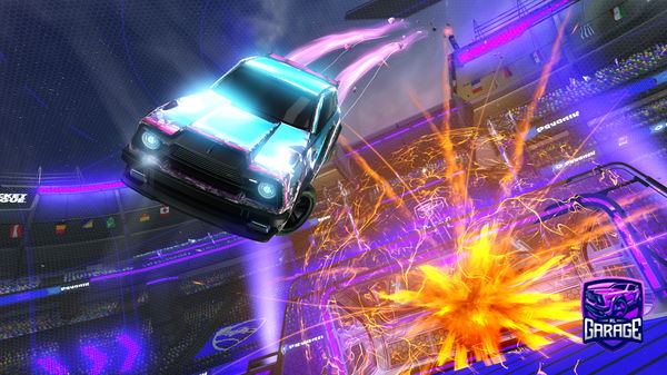 A Rocket League car design from DesirousVoice84