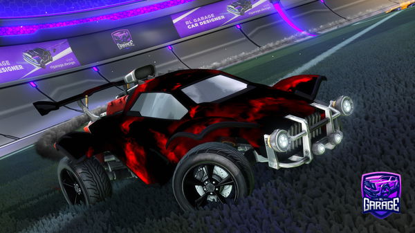 A Rocket League car design from RLTrades218