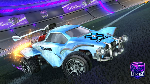 A Rocket League car design from OnlyARgegen