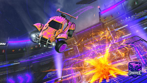 A Rocket League car design from YylilyY