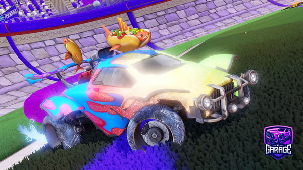 A Rocket League car design from jlappy