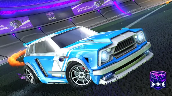 A Rocket League car design from slayzzz7192