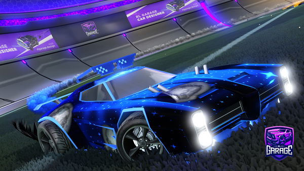 A Rocket League car design from Schmiggo