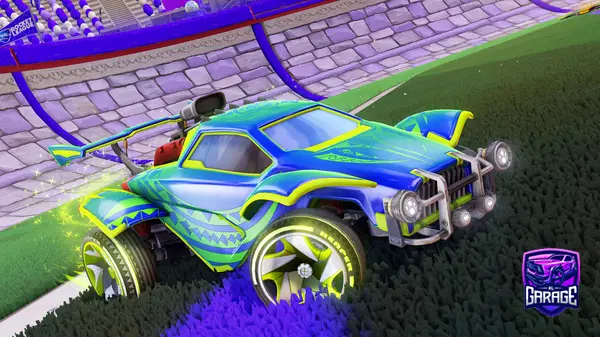 A Rocket League car design from 2K26