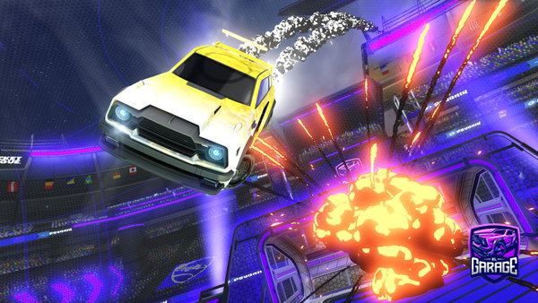 A Rocket League car design from JamesTheGod212