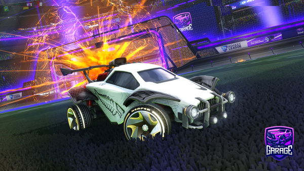 A Rocket League car design from amant546