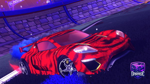 A Rocket League car design from piterpm