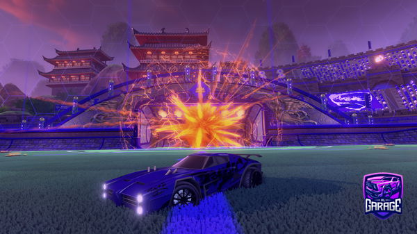 A Rocket League car design from icepois