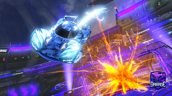 A Rocket League car design from ToxiqSna-iQ