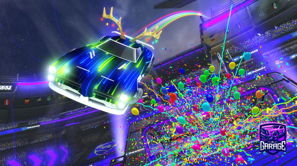 A Rocket League car design from ShAdOwW01f