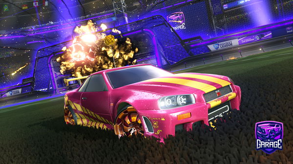 A Rocket League car design from Doughboyy1996