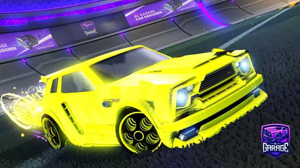 A Rocket League car design from Shooteo2313