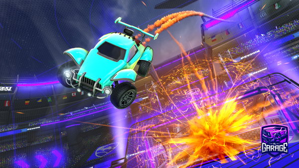 A Rocket League car design from tiatiakola