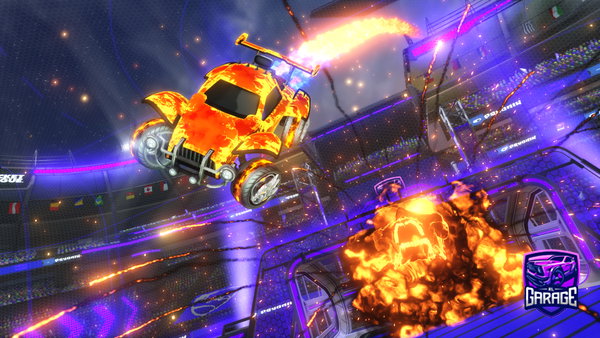 A Rocket League car design from deadfighter40000
