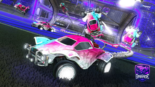 A Rocket League car design from S4NT1M1RM