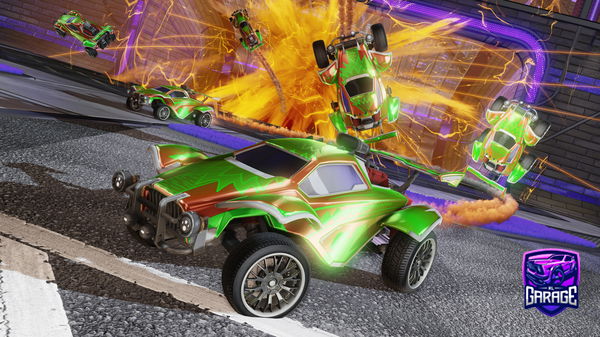 A Rocket League car design from BoredZebra7385