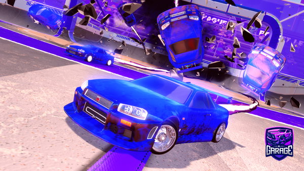 A Rocket League car design from Gamer5829
