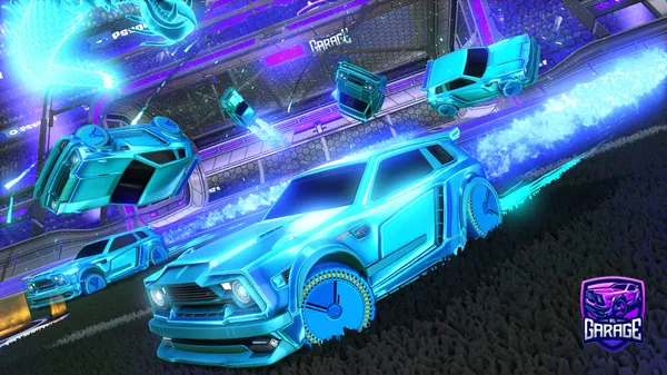 A Rocket League car design from dark_0707