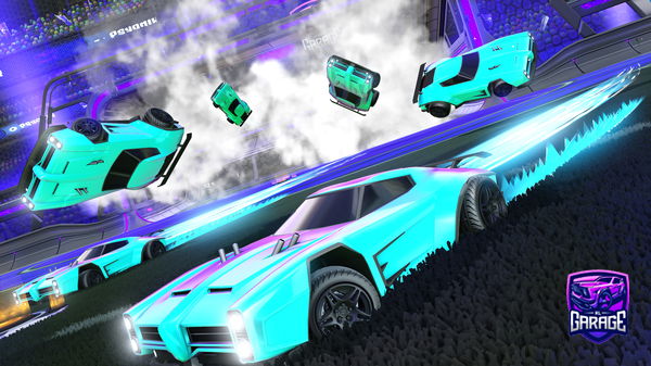 A Rocket League car design from The_King_Master