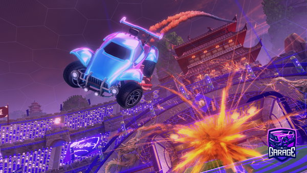 A Rocket League car design from hakaia