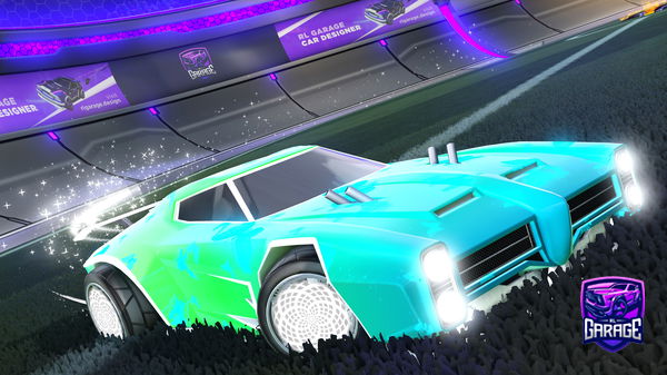 A Rocket League car design from glupi123