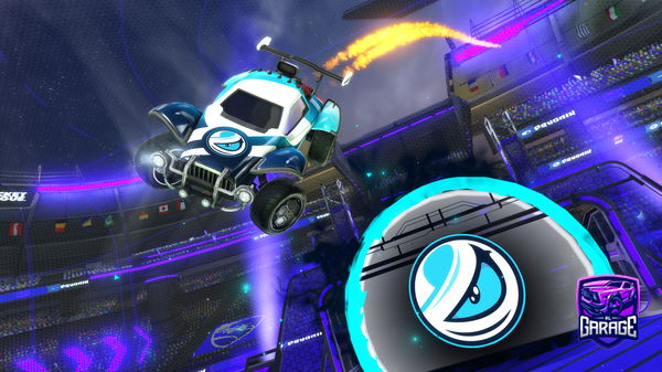 A Rocket League car design from IAmVezix