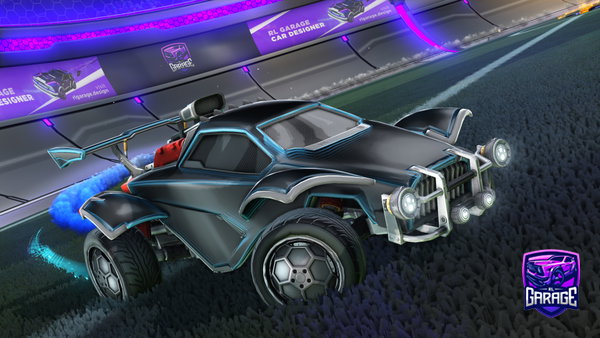 A Rocket League car design from tNouh
