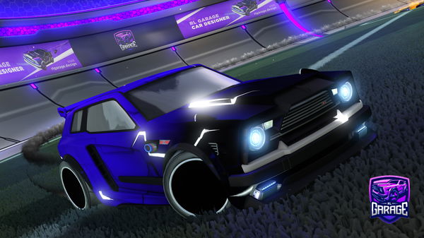 A Rocket League car design from lordklol09