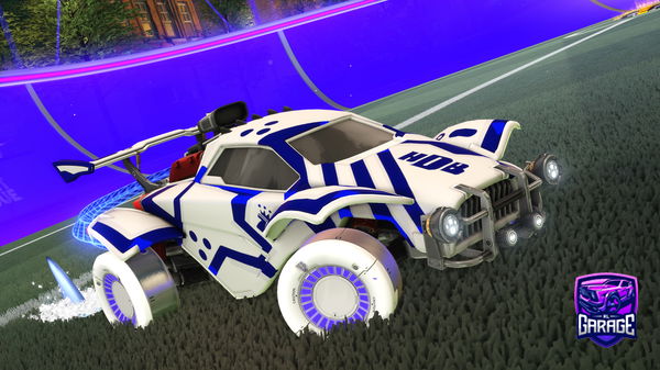 A Rocket League car design from Abbyvr26