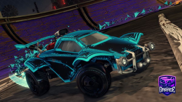 A Rocket League car design from PippyOnYt