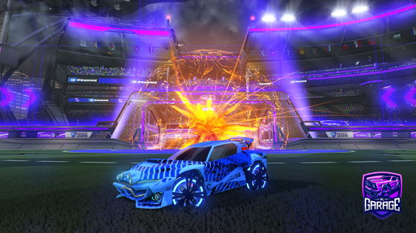 A Rocket League car design from Castrenza