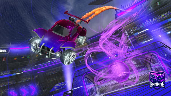 A Rocket League car design from rayomarquinhos